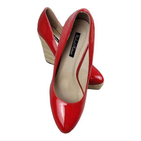 MICHAEL ANTONIO ANABEL‎ WEDGE PUMP - Picture 1 of 9